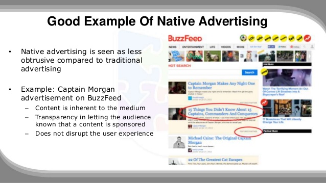 Native Ad, NATIVE ADVERTISING , Sponsored Ad